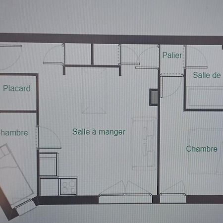 Spacieux Appartement T2 & Cabine Les Angles  Exterior foto